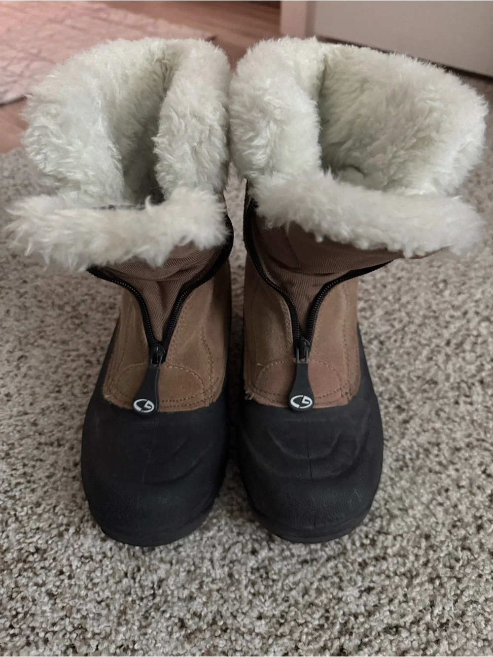 Thermolite Insulated Half Calf Winter Snow Boots - Warm Cozy